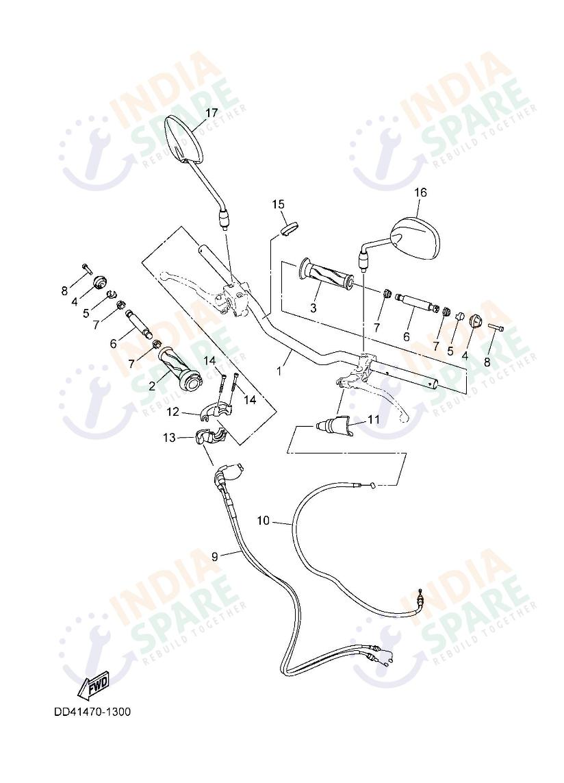 STEERING HANDLE & CABLE